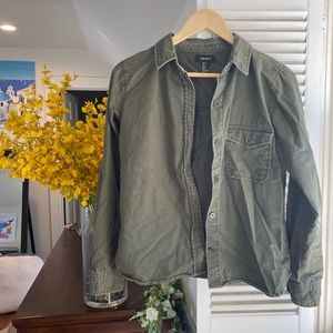 Forever 21 Olive Green Shirt